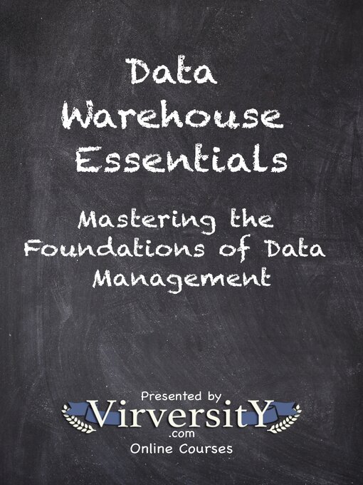 Title details for Data Warehouse Essentials by Virversity Online Courses - Wait list